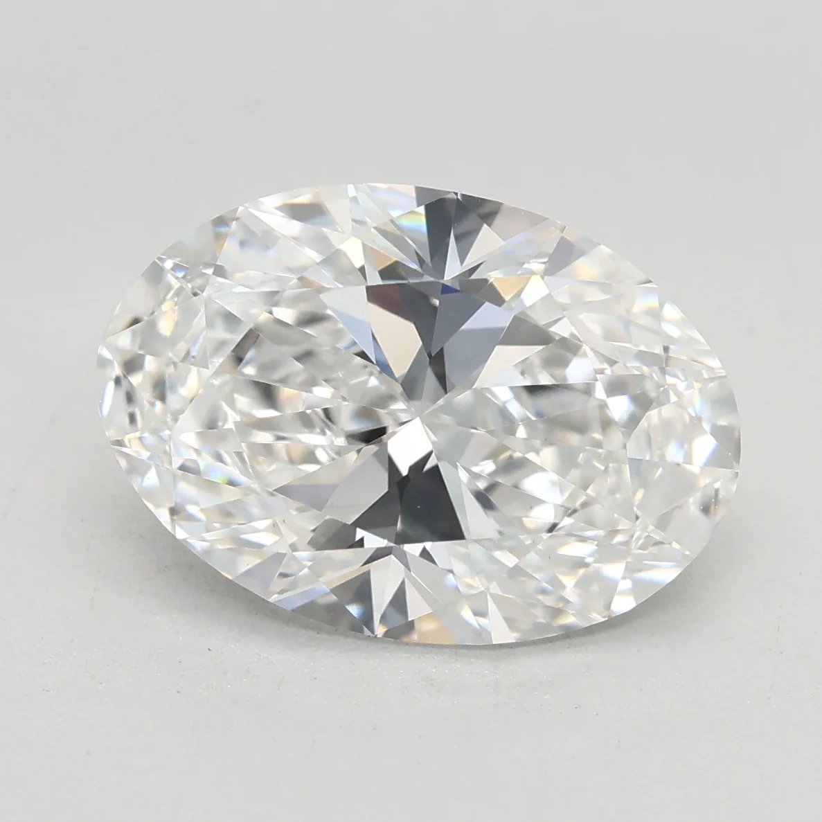3.08Ct E VVS2 IGI Certified Oval Lab Grown Diamond