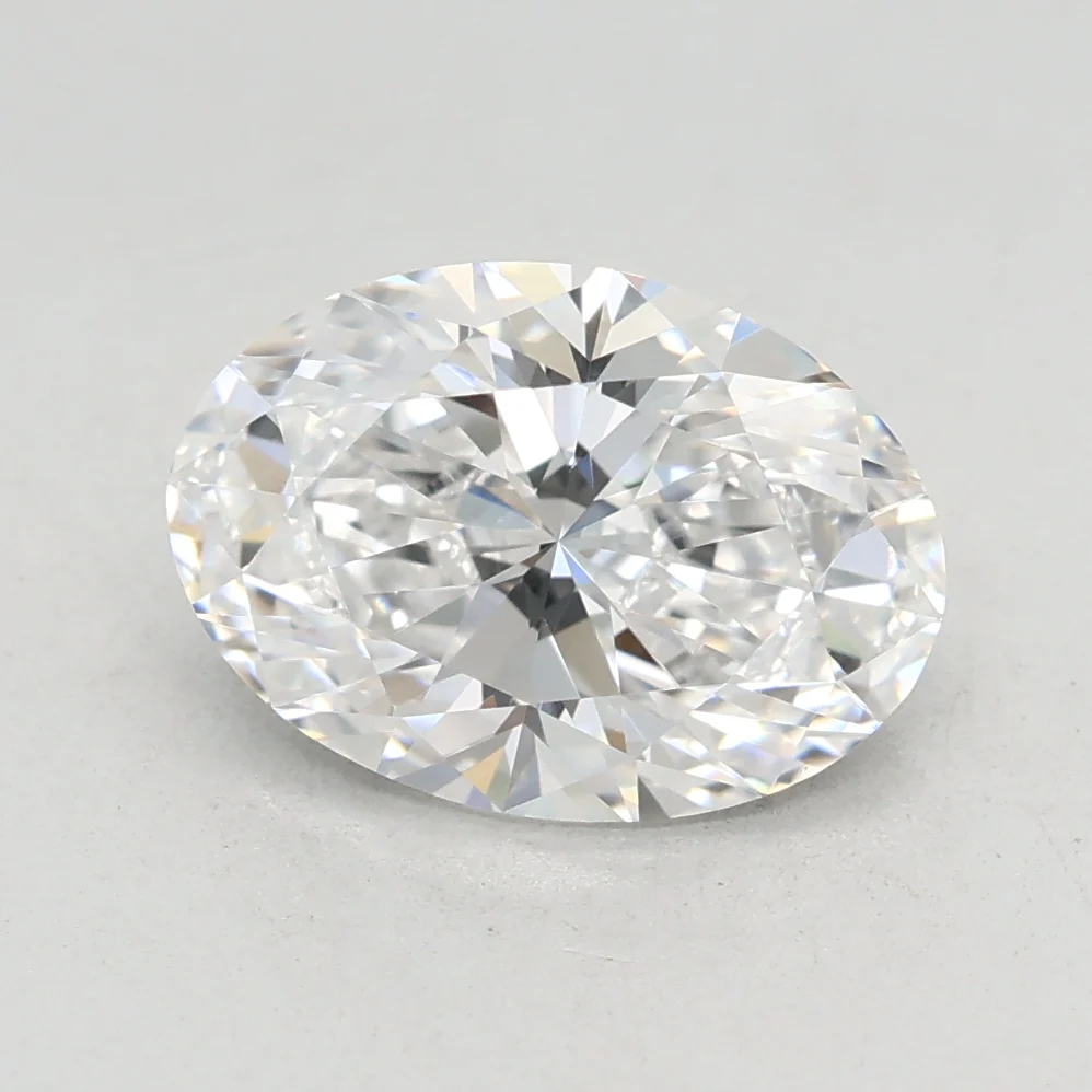 1.57Ct D VVS2 IGI Certified Oval Lab Grown Diamond