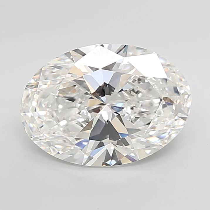 5.02Ct E VVS2 IGI Certified Oval Lab Grown Diamond