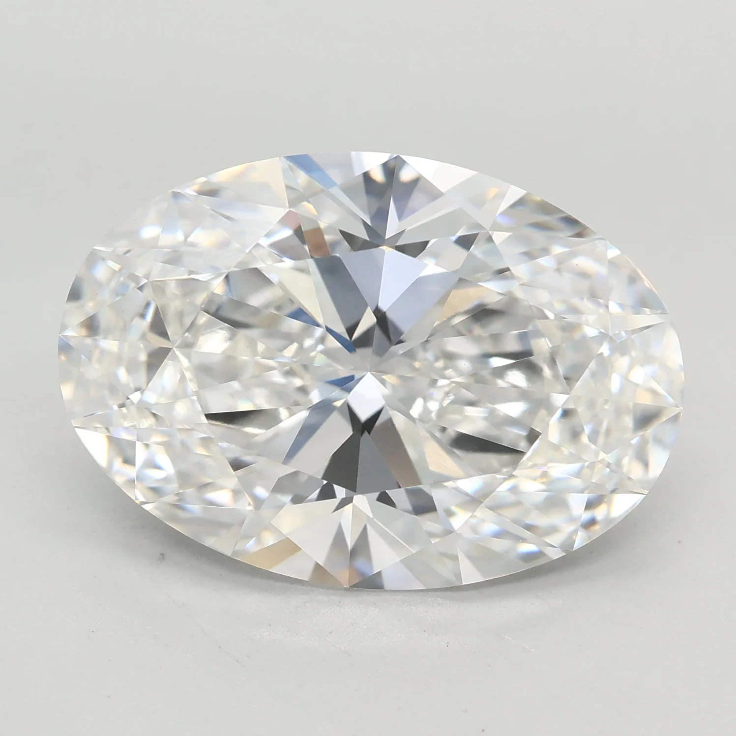 7.07Ct E VVS2 IGI Certified Oval Lab Grown Diamond