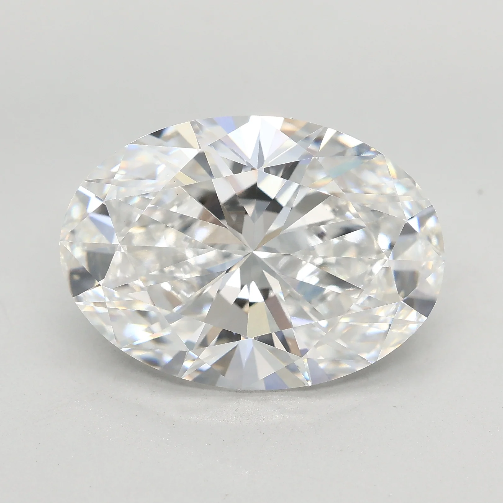 7.21Ct E VVS2 IGI Certified Oval Lab Grown Diamond