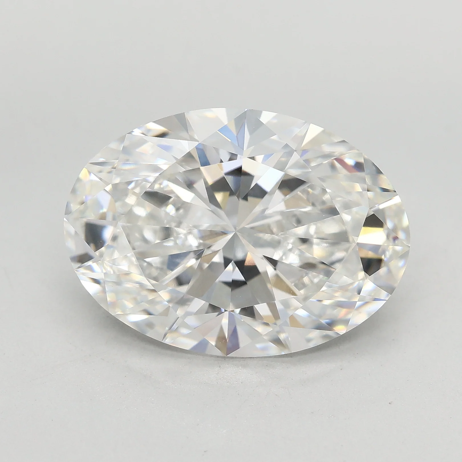 7.1Ct F VVS2 IGI Certified Oval Lab Grown Diamond