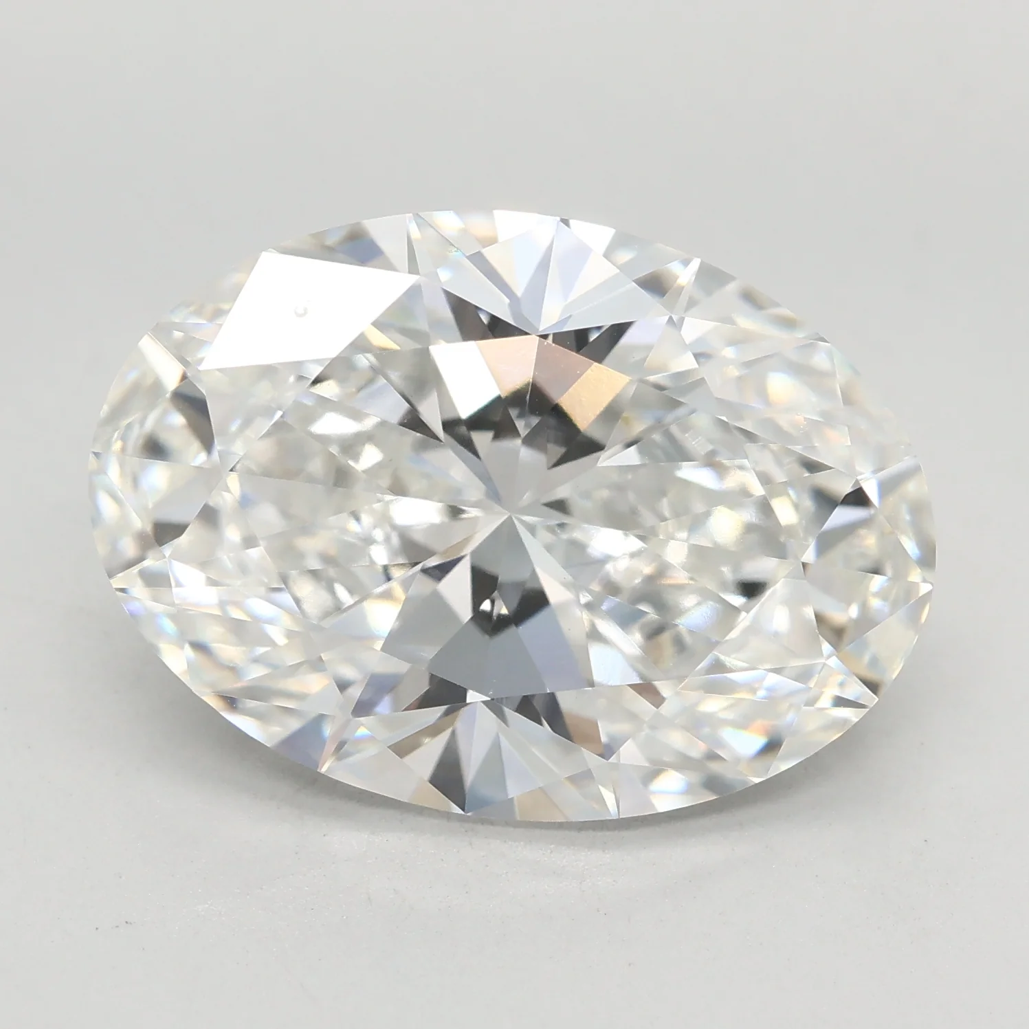 7.05Ct E VVS2 IGI Certified Oval Lab Grown Diamond