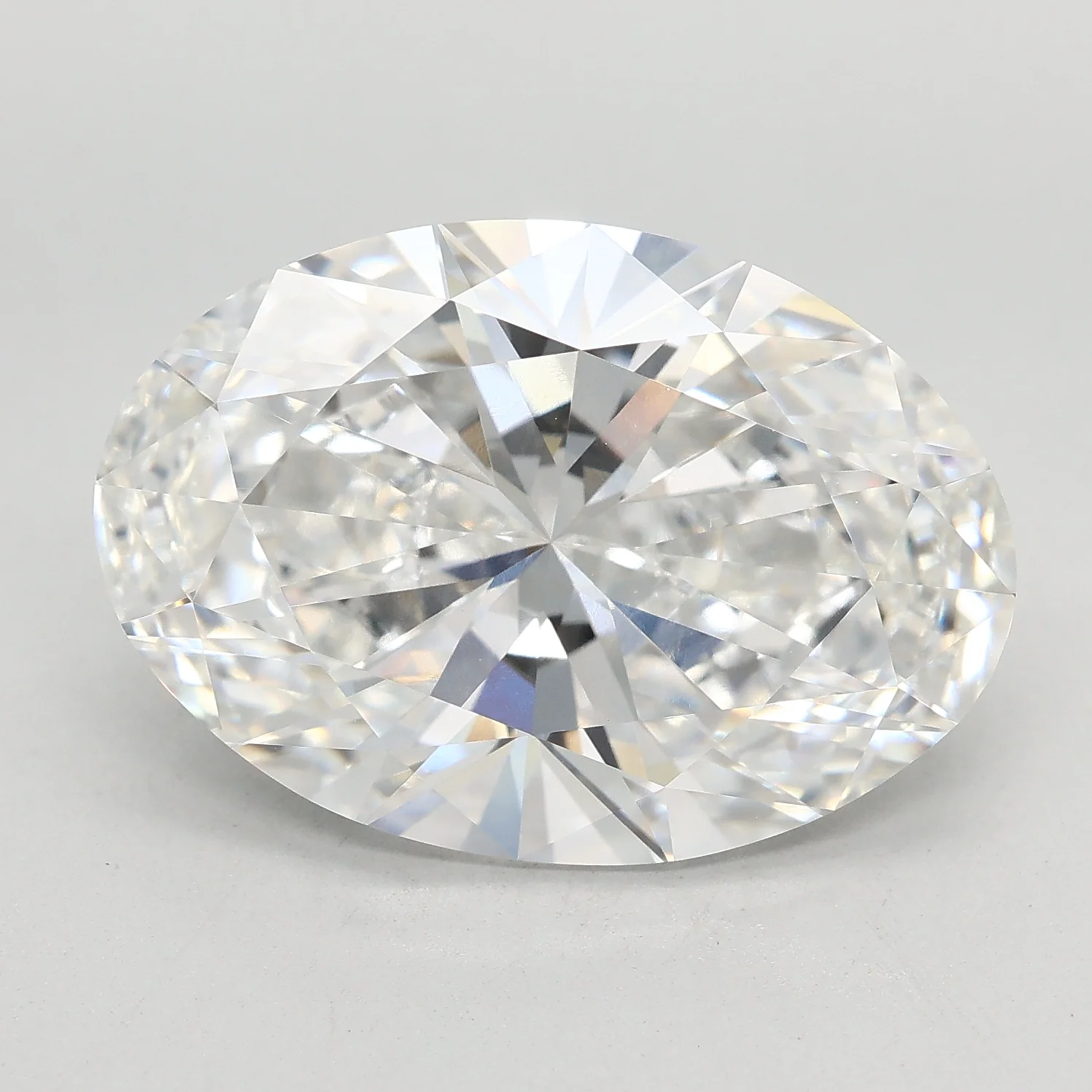 7.11Ct E VVS2 IGI Certified Oval Lab Grown Diamond