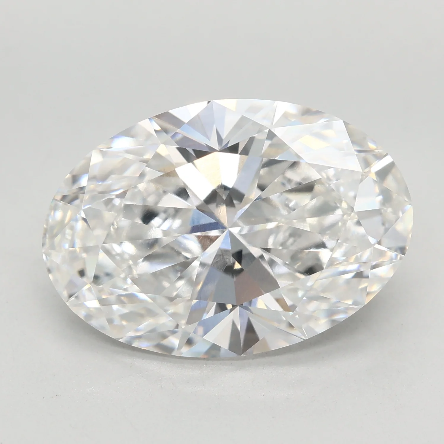 7.07Ct E VVS2 IGI Certified Oval Lab Grown Diamond
