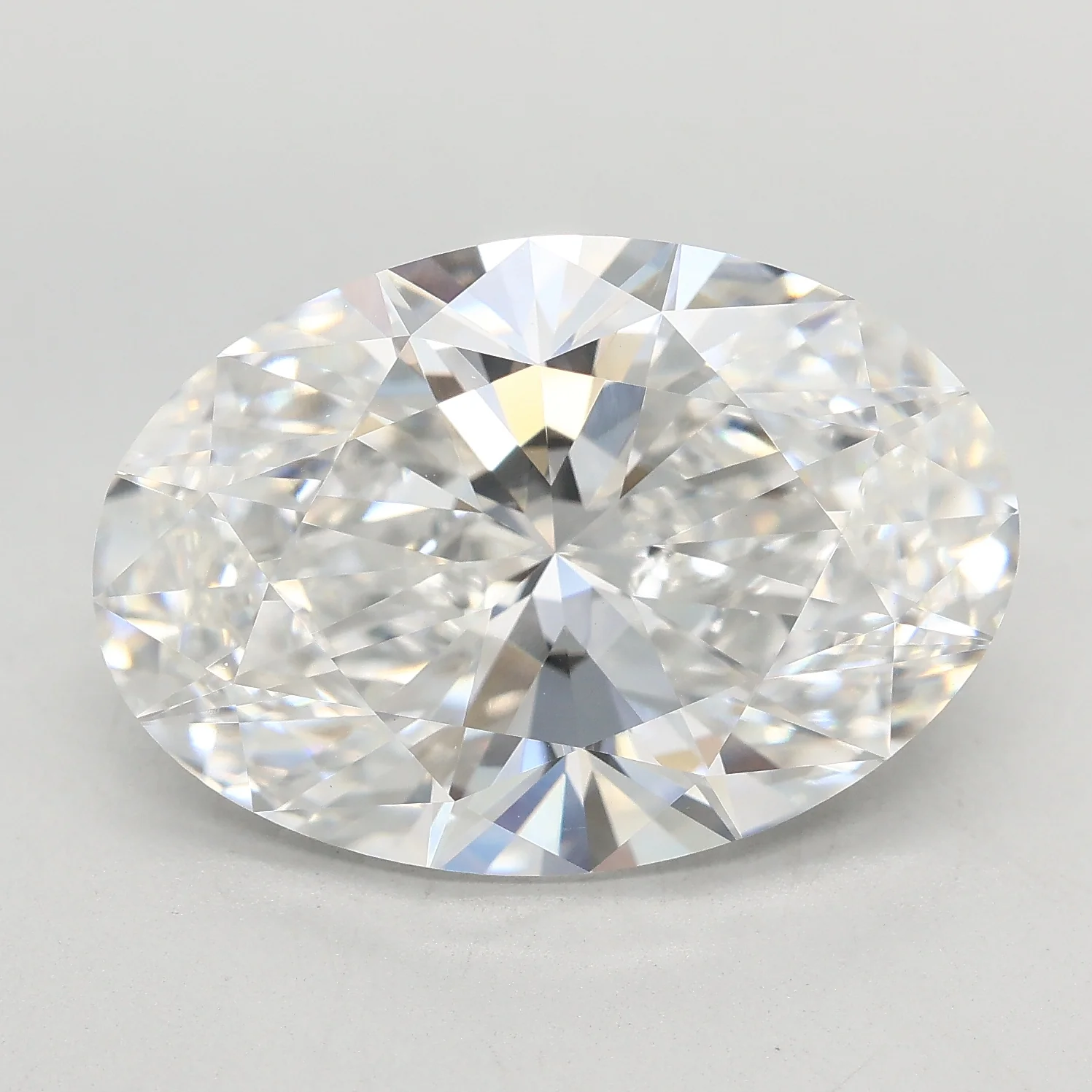 7.09Ct E VVS2 IGI Certified Oval Lab Grown Diamond