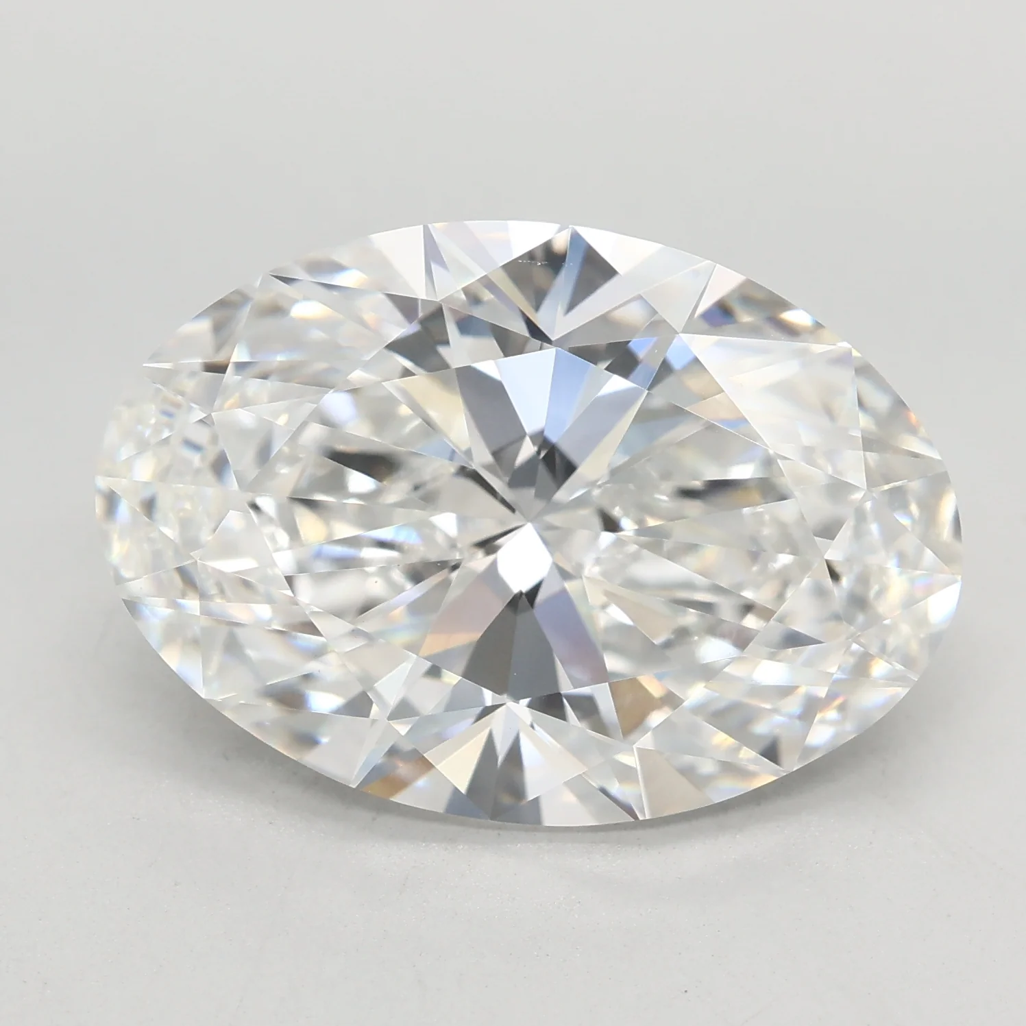 7.1Ct E VVS2 IGI Certified Oval Lab Grown Diamond