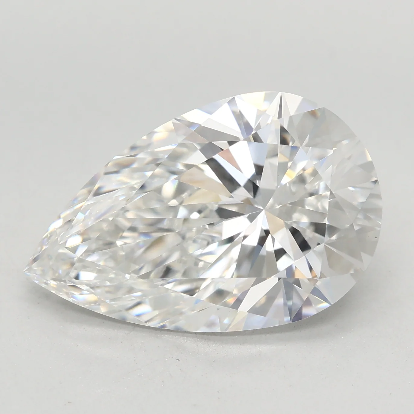 5.09Ct E VVS2 IGI Certified Pear Lab Grown Diamond