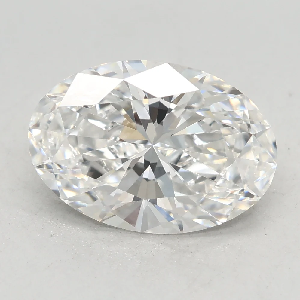 2.07Ct E VVS2 IGI Certified Oval Lab Grown Diamond