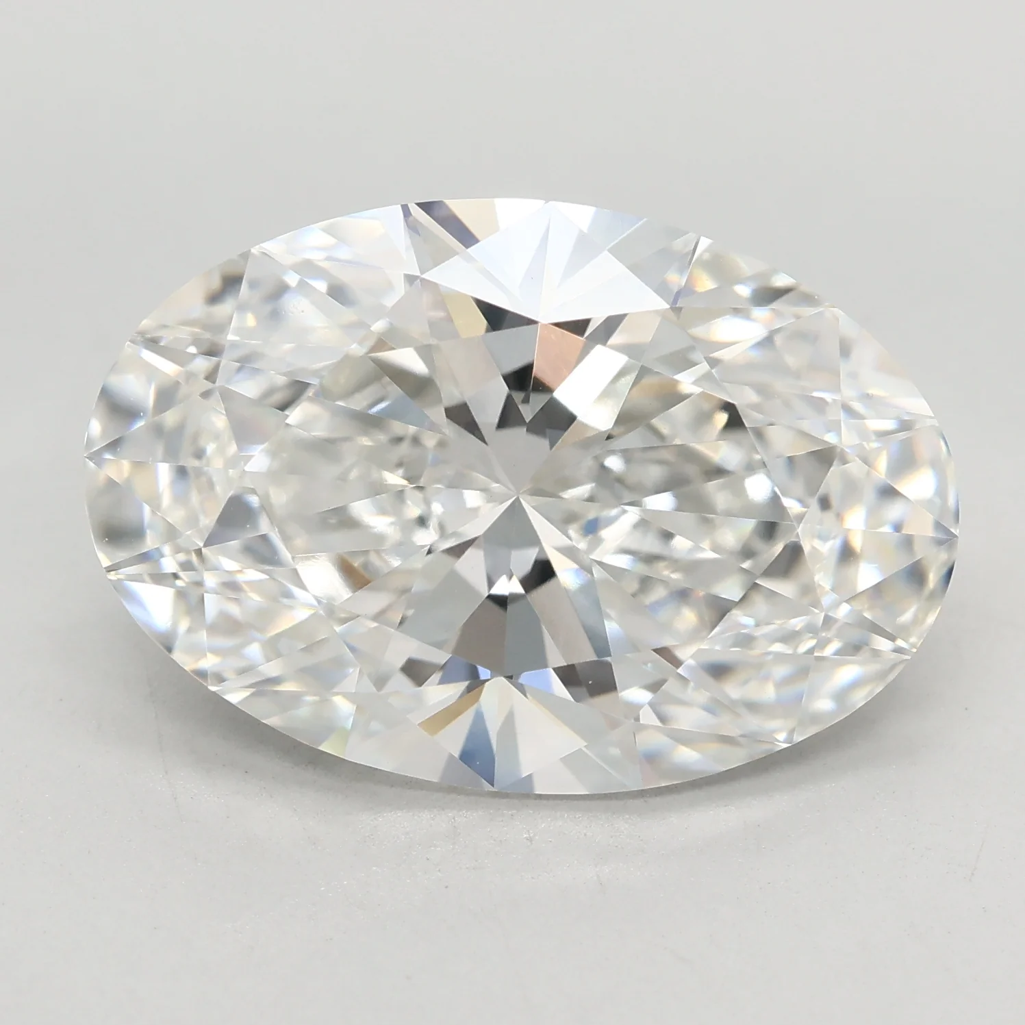 7.1Ct F VVS2 IGI Certified Oval Lab Grown Diamond