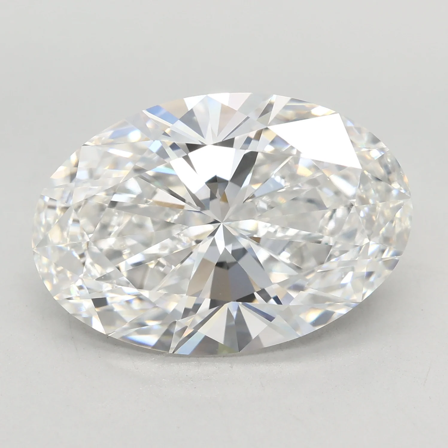 7.1Ct E VVS2 IGI Certified Oval Lab Grown Diamond