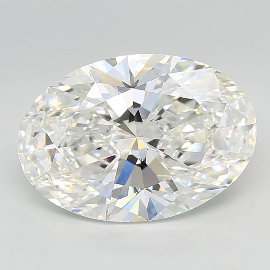 7.1Ct E VVS2 IGI Certified Oval Lab Grown Diamond