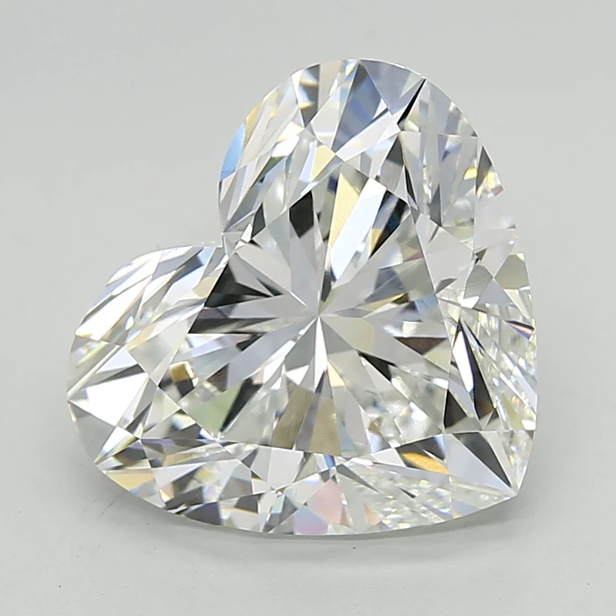 7.06Ct E VVS2 IGI Certified Heart Lab Grown Diamond