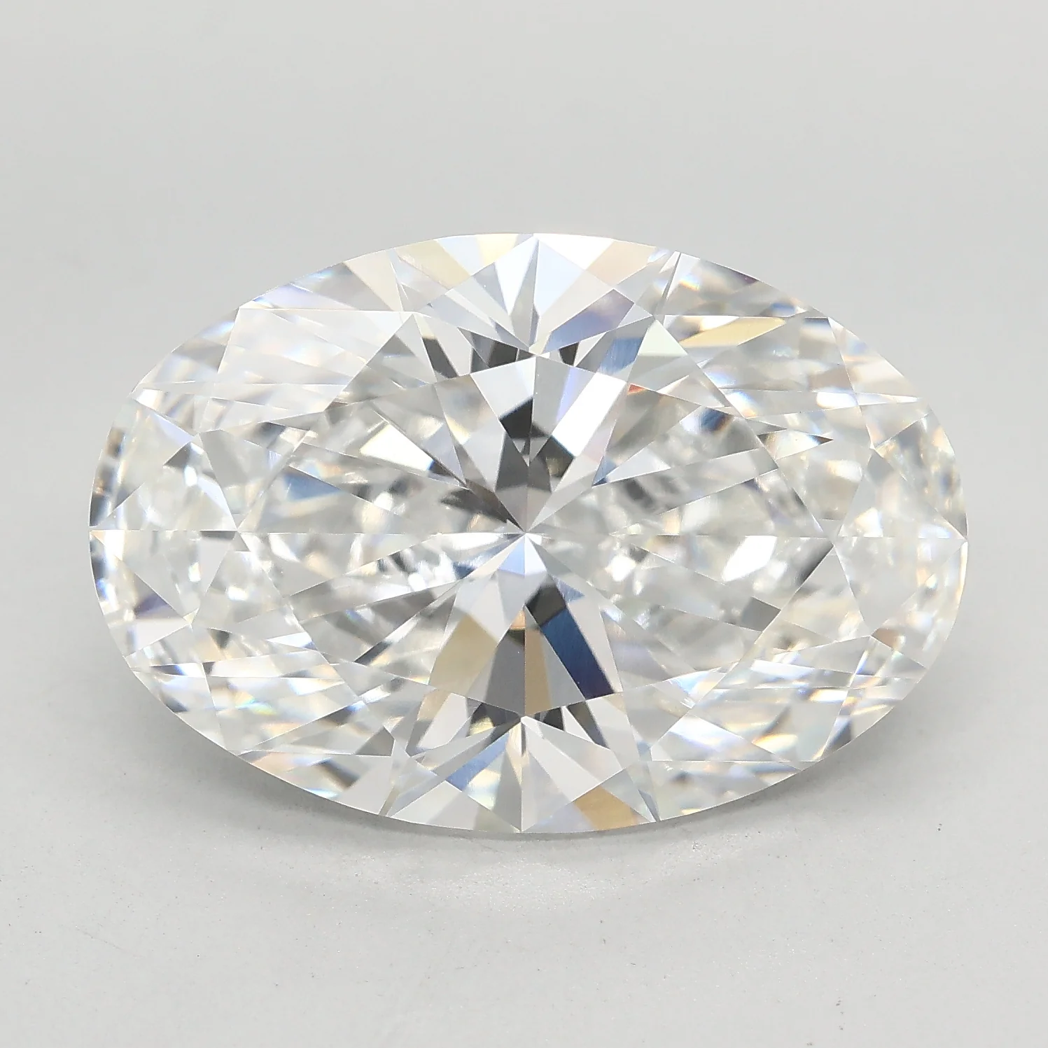 7.09Ct E VVS2 IGI Certified Oval Lab Grown Diamond