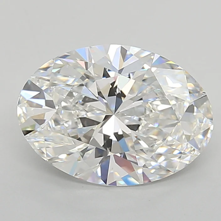 3.08Ct E VVS2 IGI Certified Oval Lab Grown Diamond