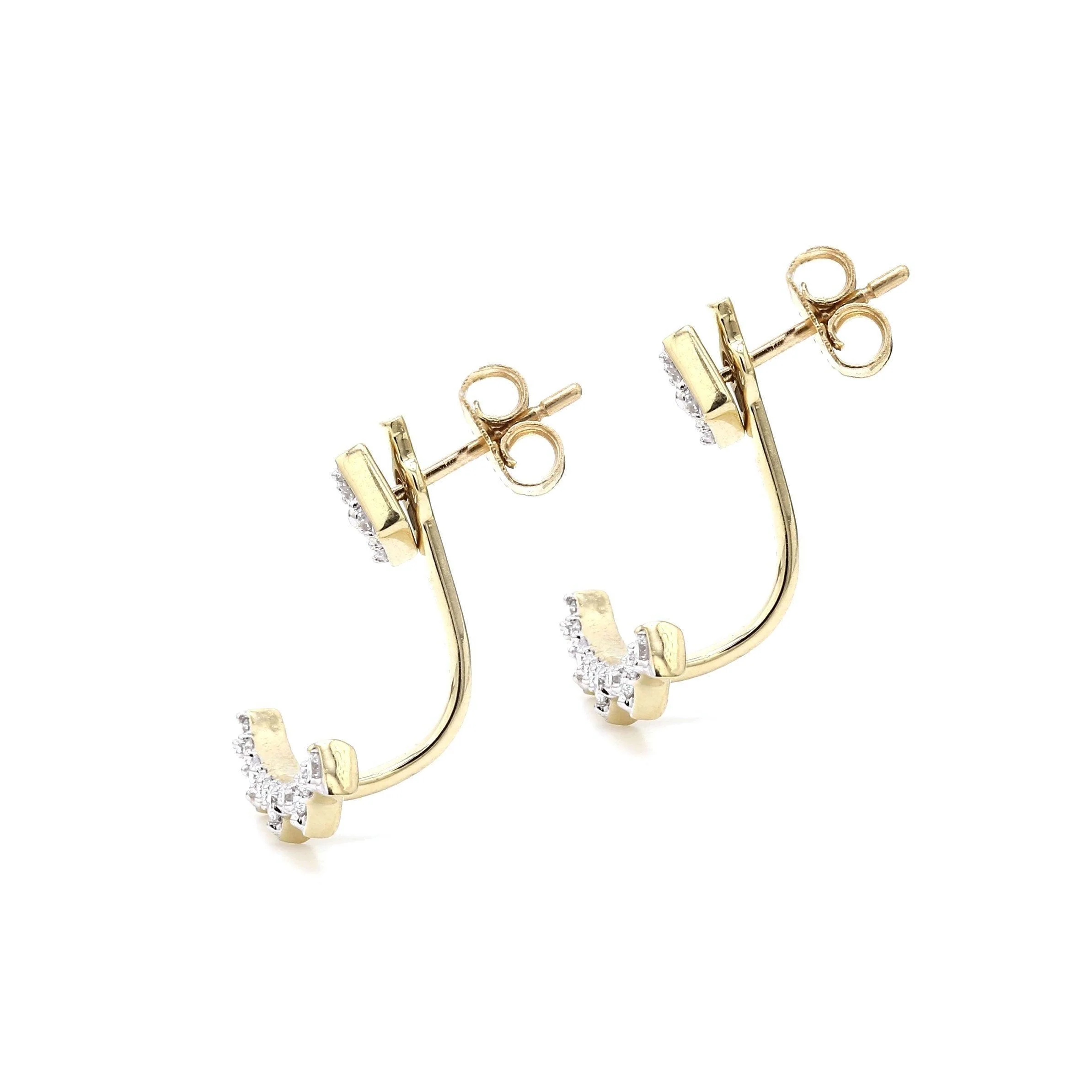 Judy Earrings 1/2Ctw - Image 2