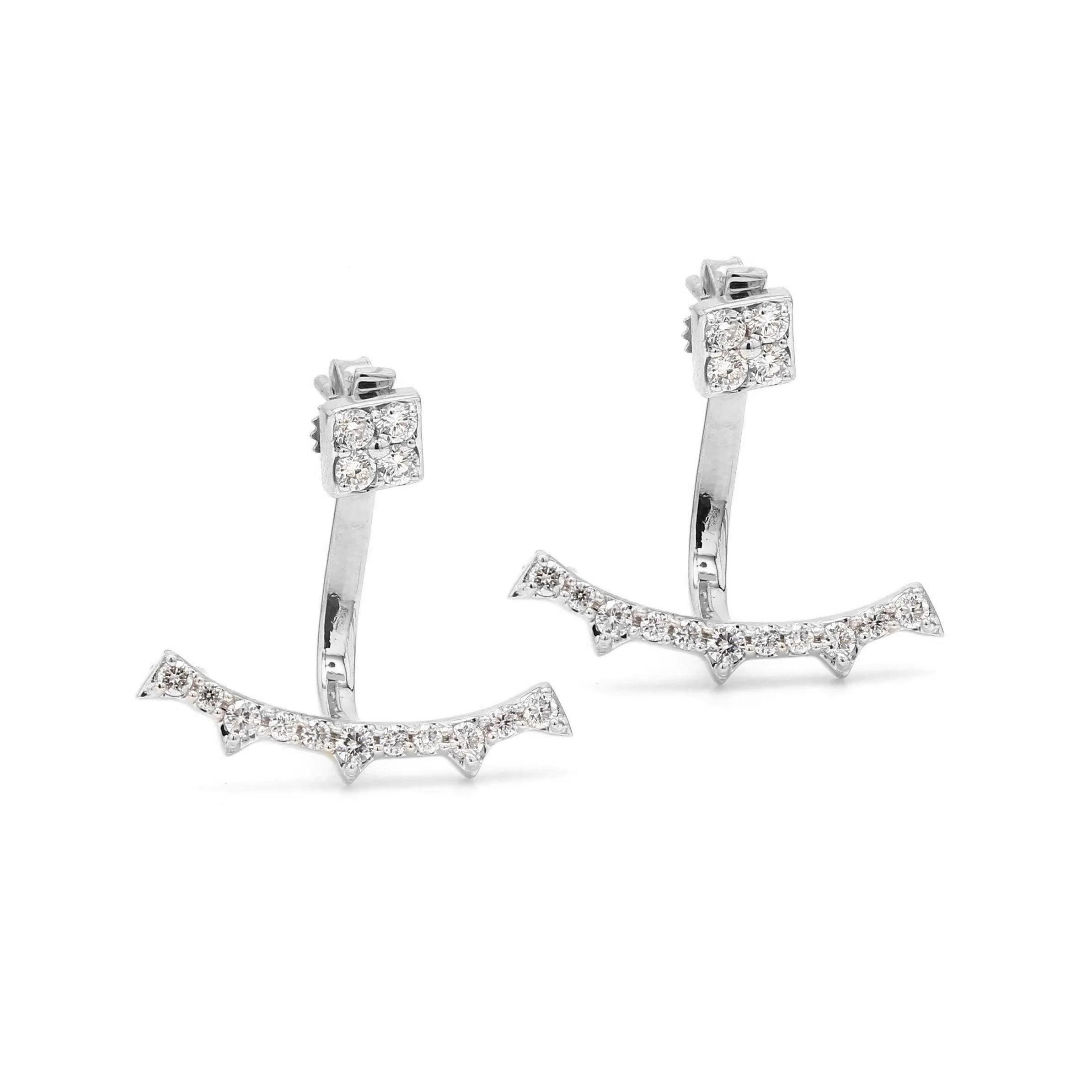 Judy Earrings 1/2Ctw - Image 3