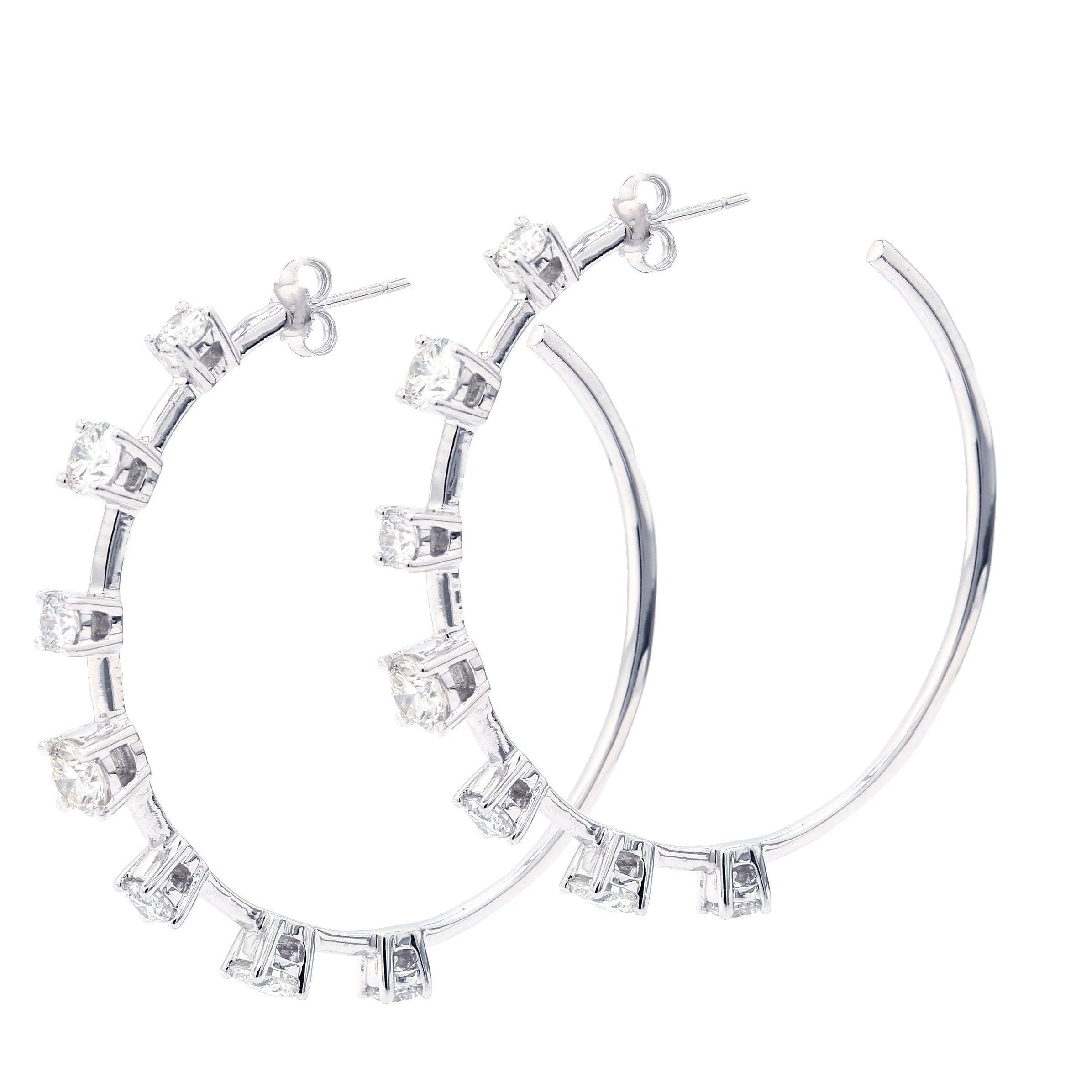 Paige Earrings 4.00Ctw - Image 3