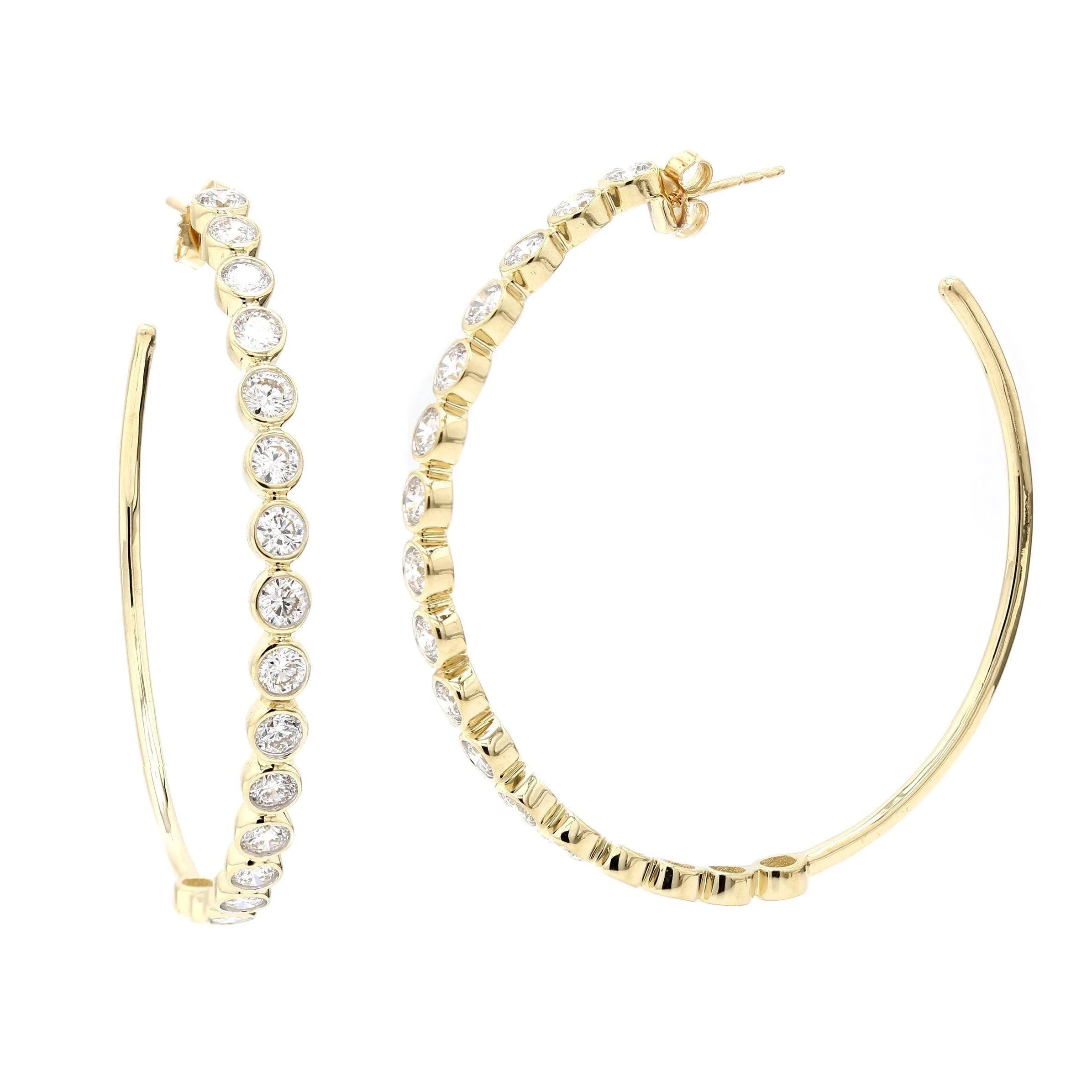 Natalie Earrings 4.00Ctw - Image 2