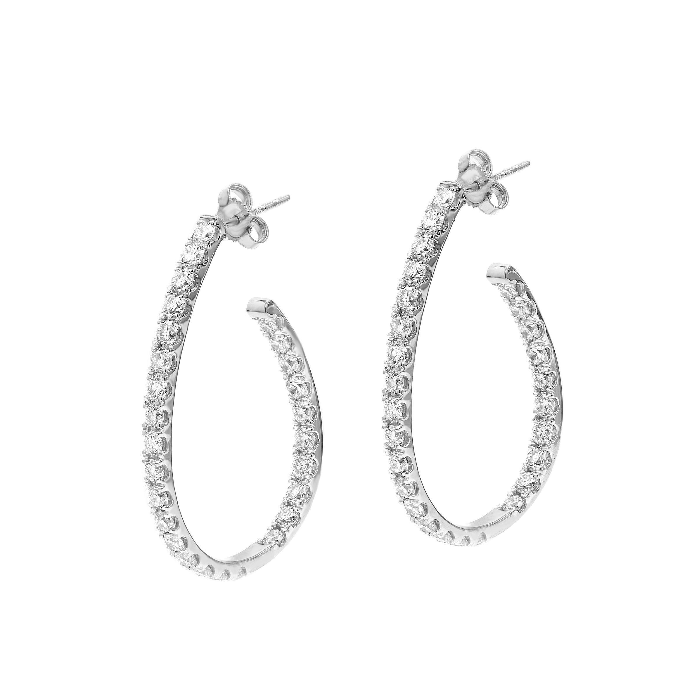 Dawn Earrings 3.00Ctw - Image 3
