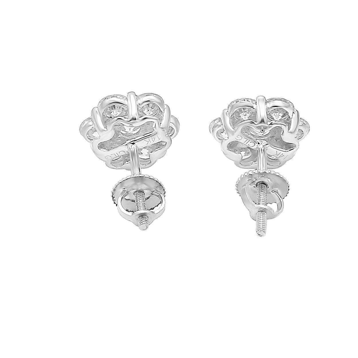 Rebecca Earrings 1 1/2Ctw - Image 3