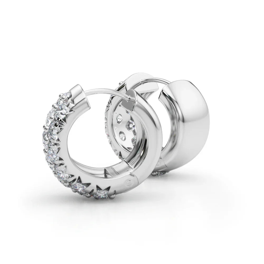 Lorie 3 Row Earrings - Image 9