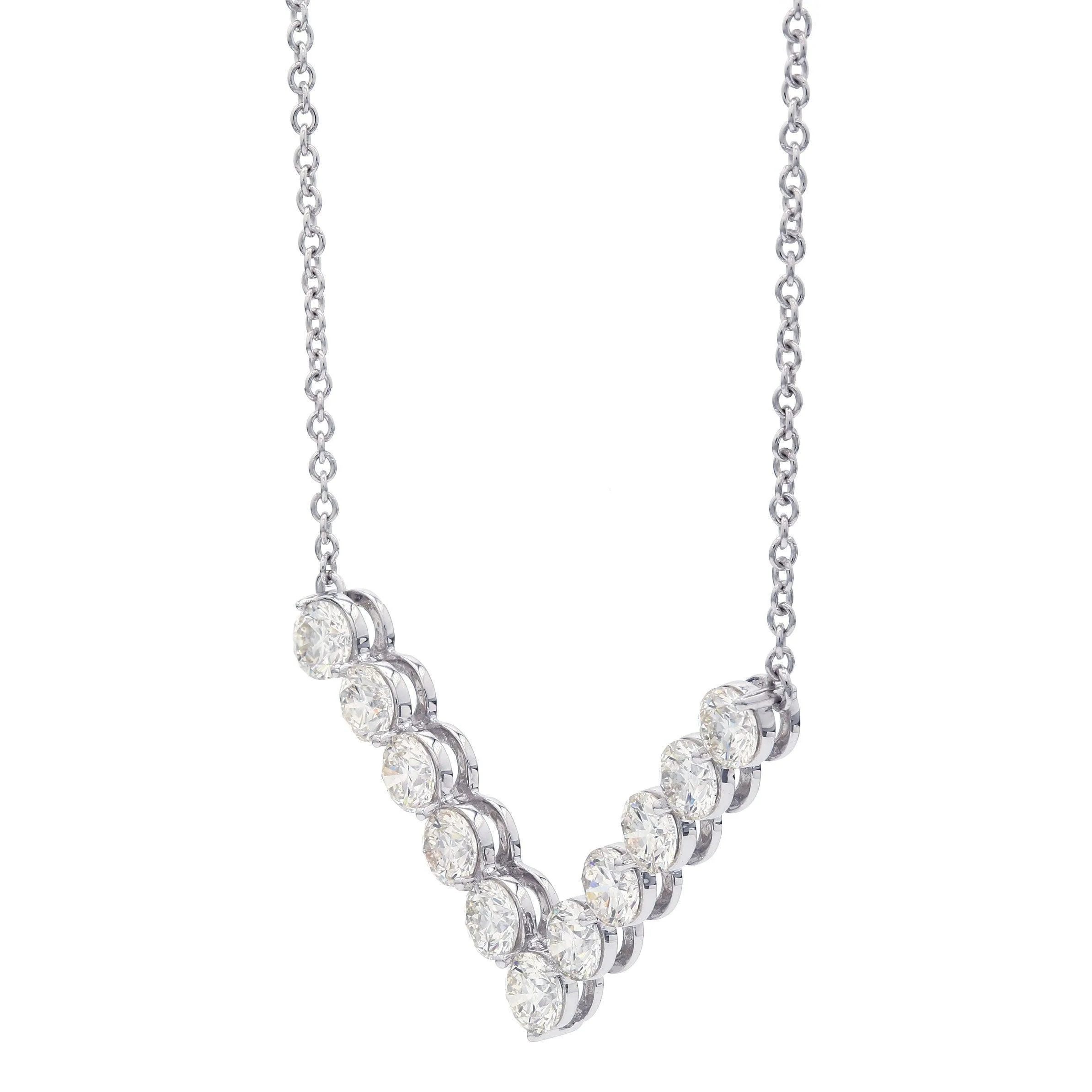 Laura Necklace 3 1/2Ctw - Image 2
