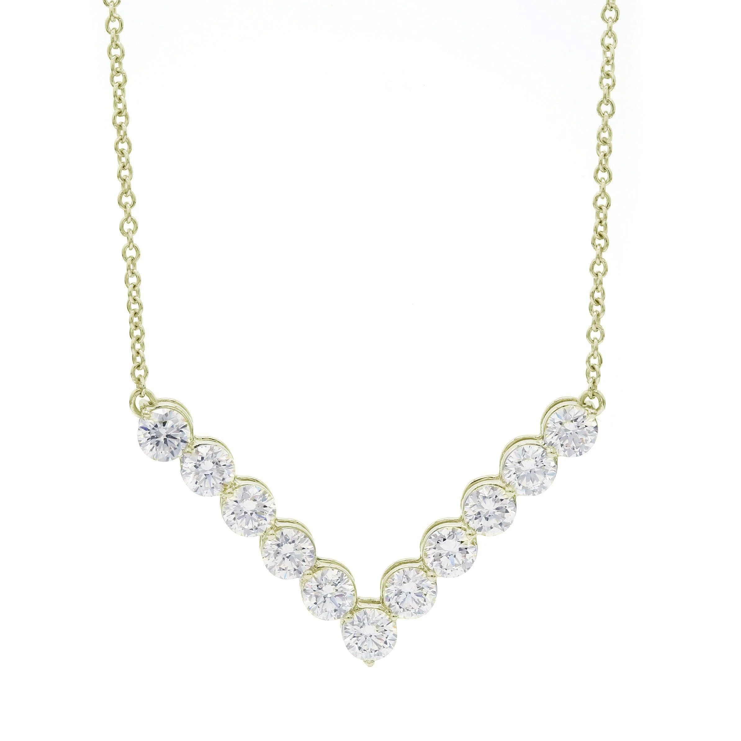 Laura Necklace 3 1/2Ctw - Image 3