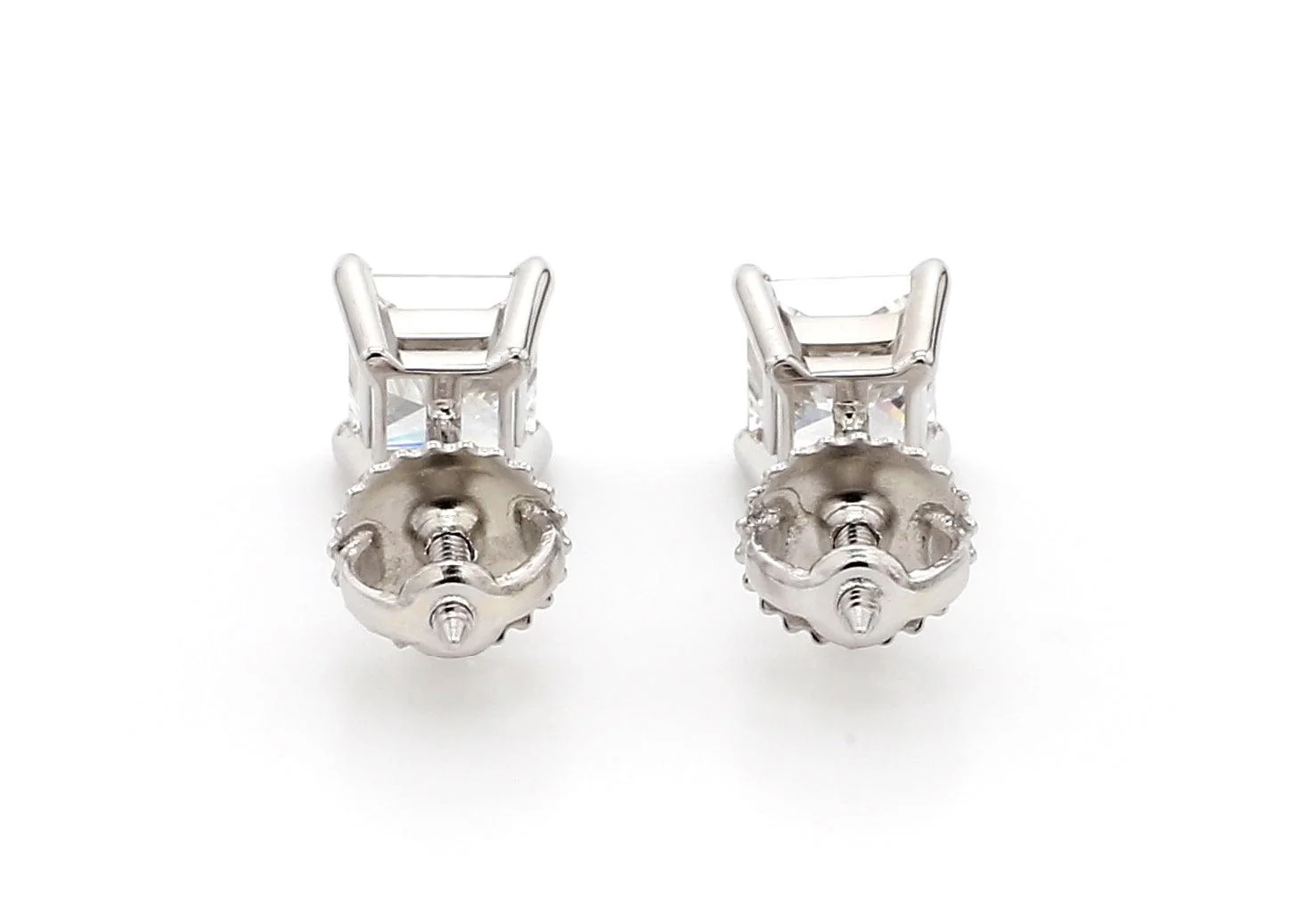 Classic Princess Earrings 1.0 Ctw Certified - Image 6