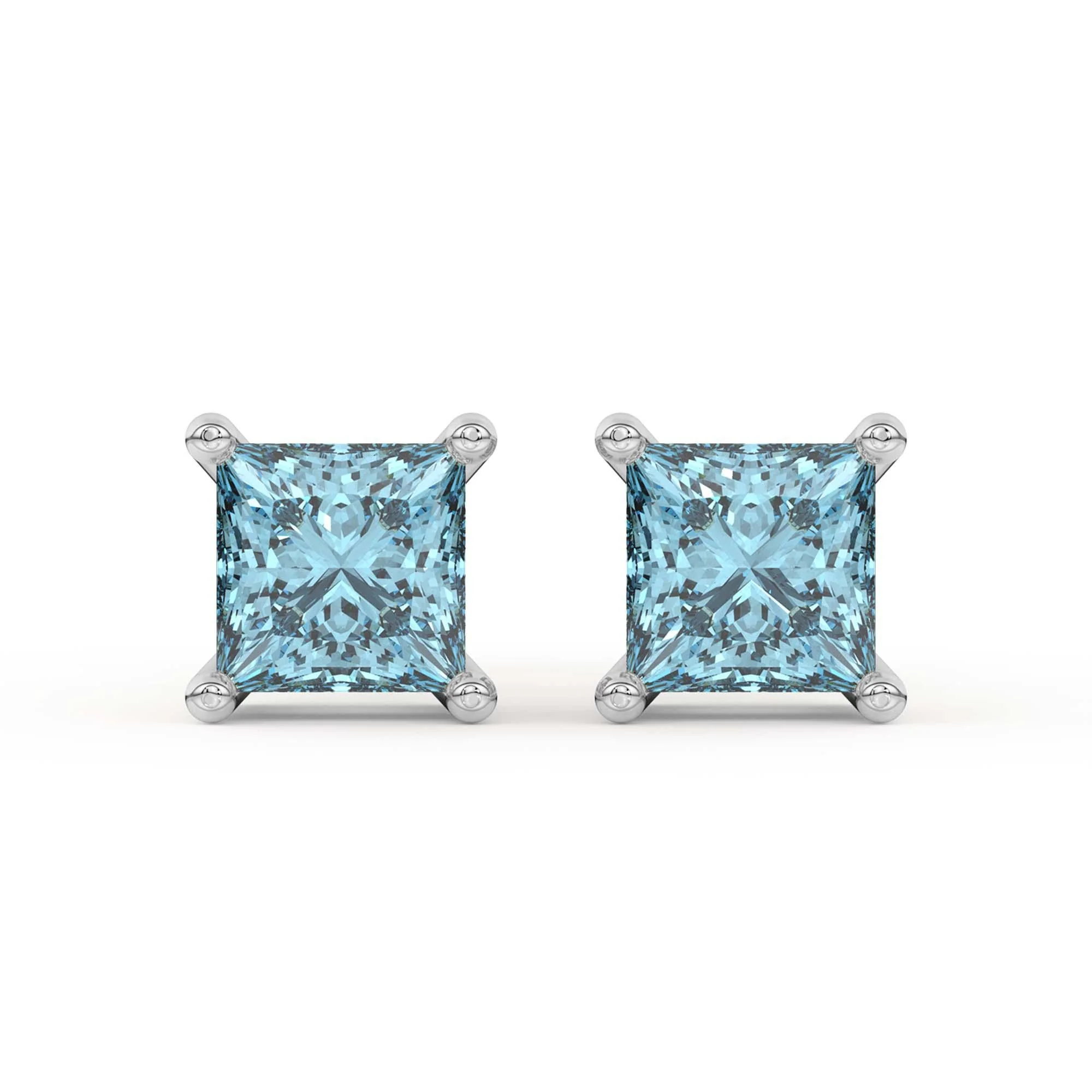 Mina Earrings 1/4Ctw Blue