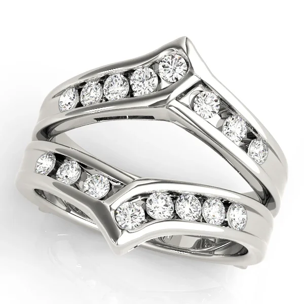 Chevron Channel Ring Enhancer 1/2Ctw