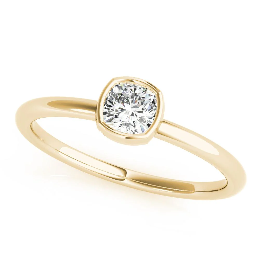 Genina Cushion Ring 3/8Ctw - Image 2