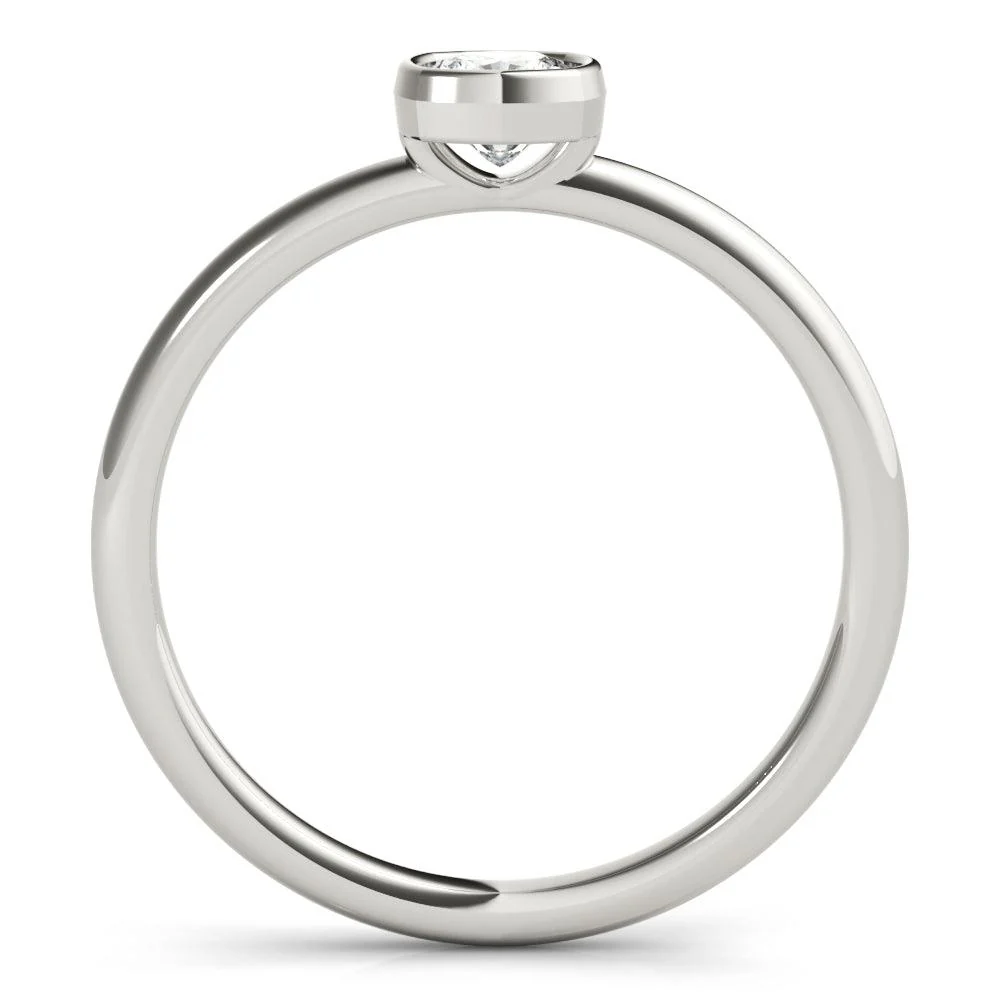 Genina Cushion Ring 3/8Ctw - Image 4