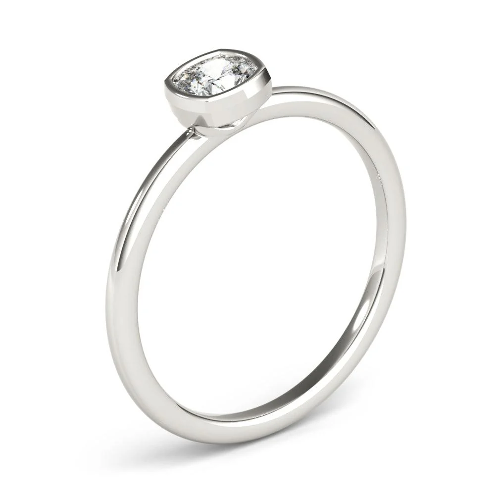 Genina Cushion Ring 3/8Ctw - Image 6