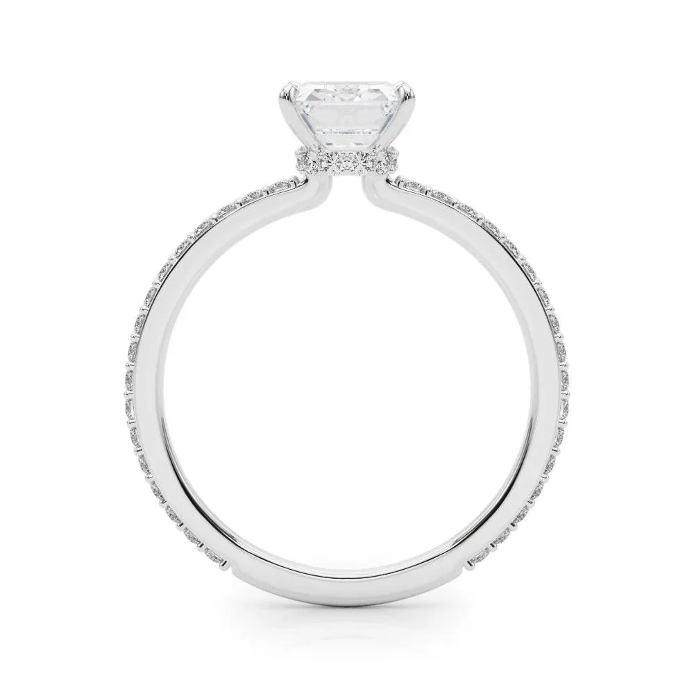 Jade Hidden Halo Setting - Image 2