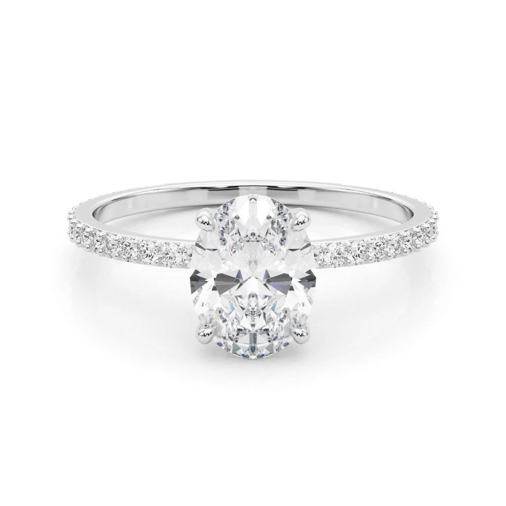 Jade Hidden Halo Setting - Image 4
