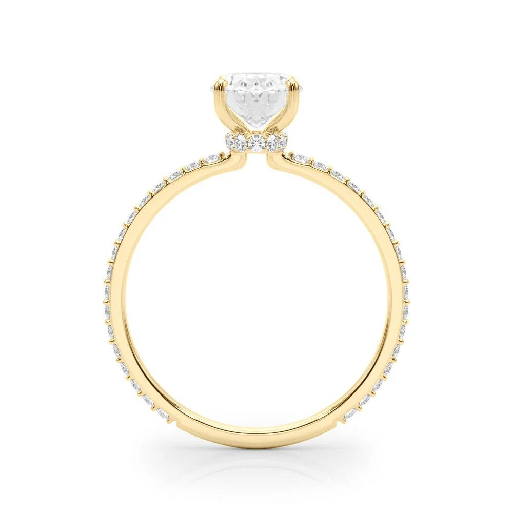 Jade Hidden Halo Setting - Image 6