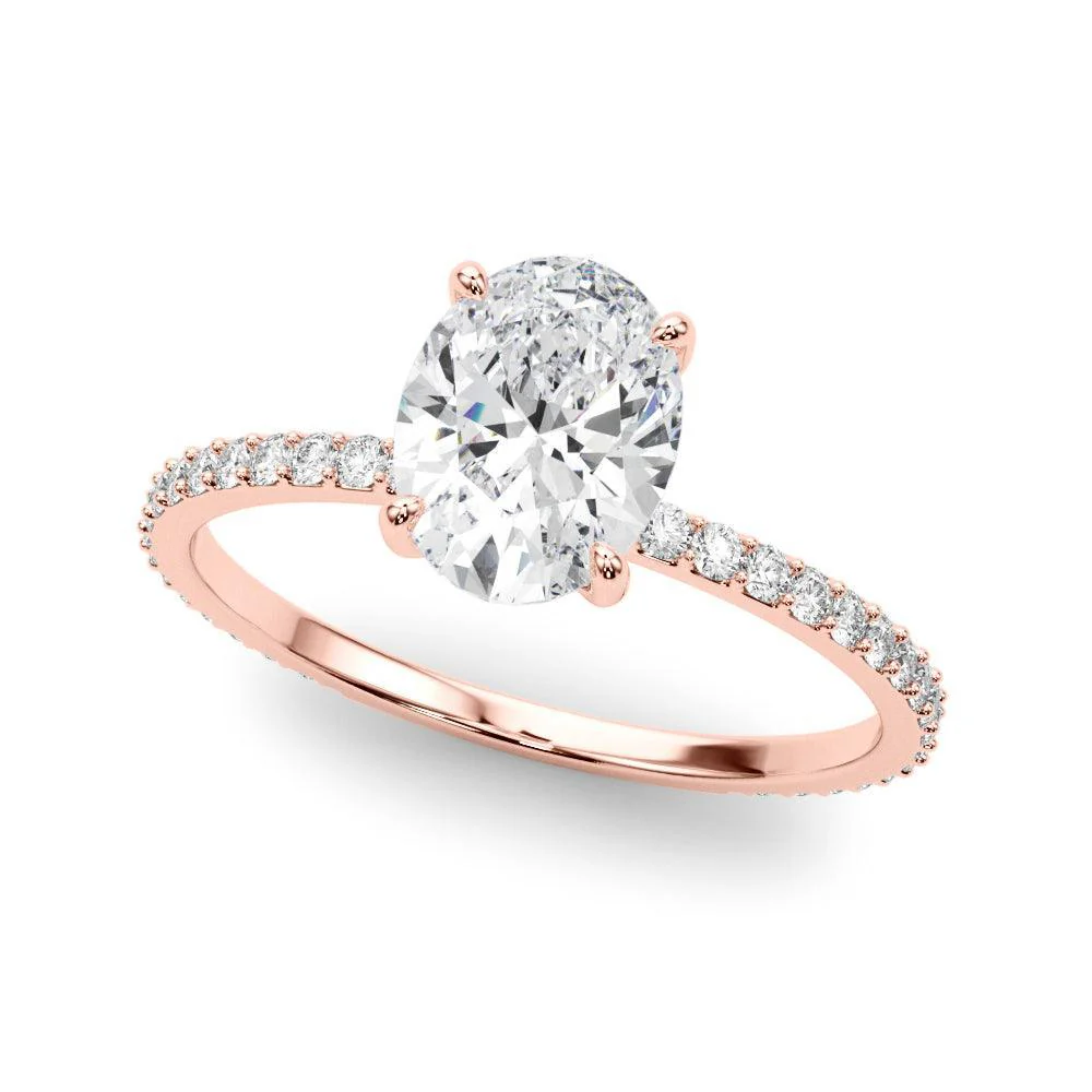 Jade Hidden Halo Setting - Image 8