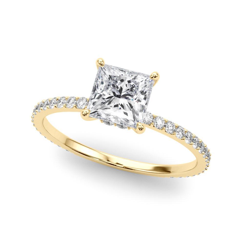 Jade Hidden Halo Setting - Image 5