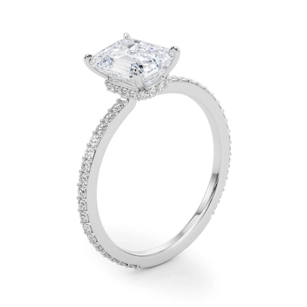 Jade Hidden Halo Setting - Image 5