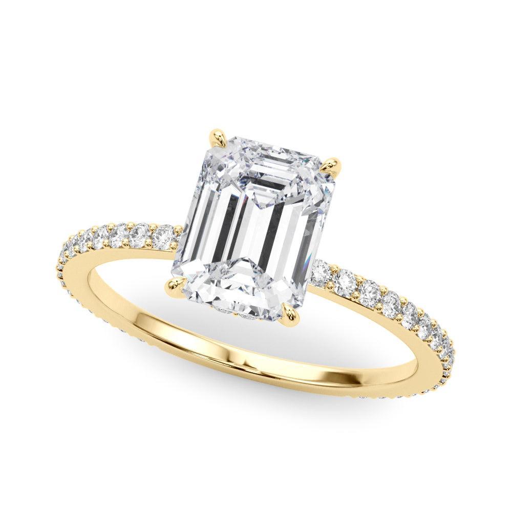 Jade Hidden Halo Setting - Image 9
