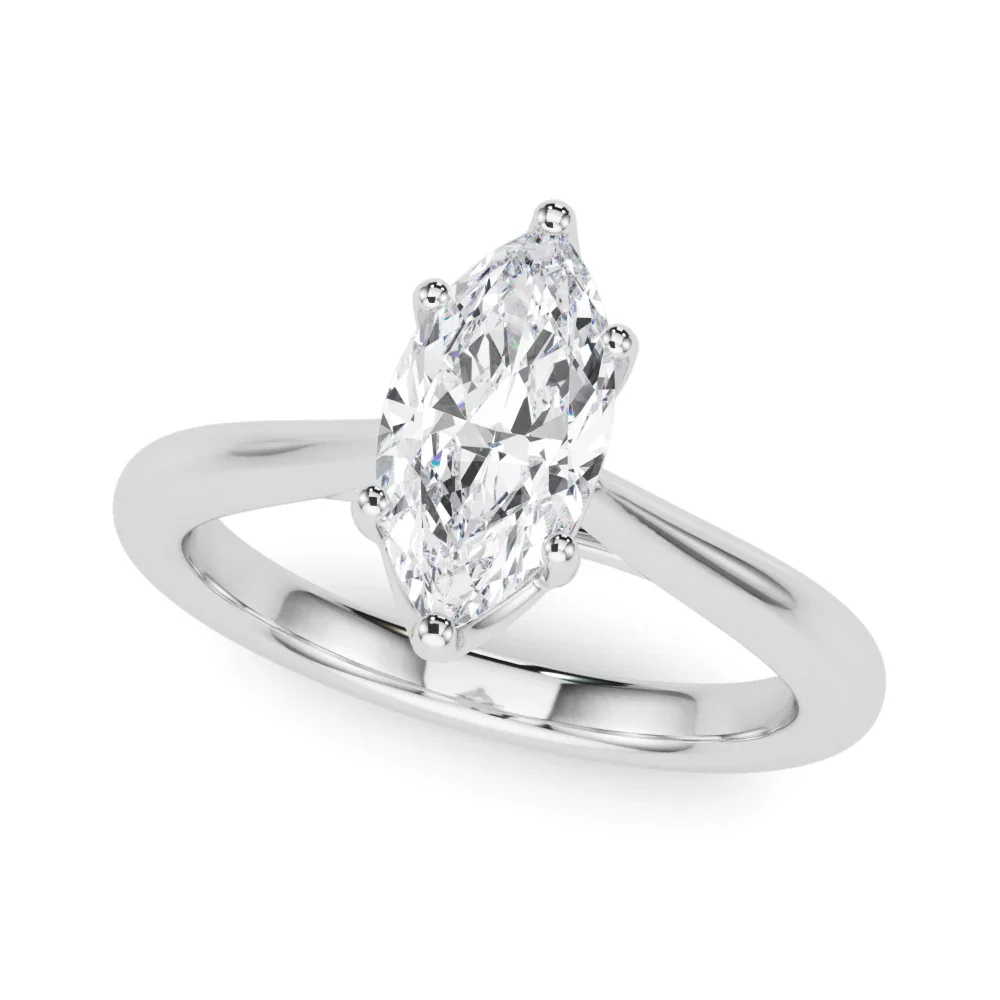 Marquise Solitaire Setting