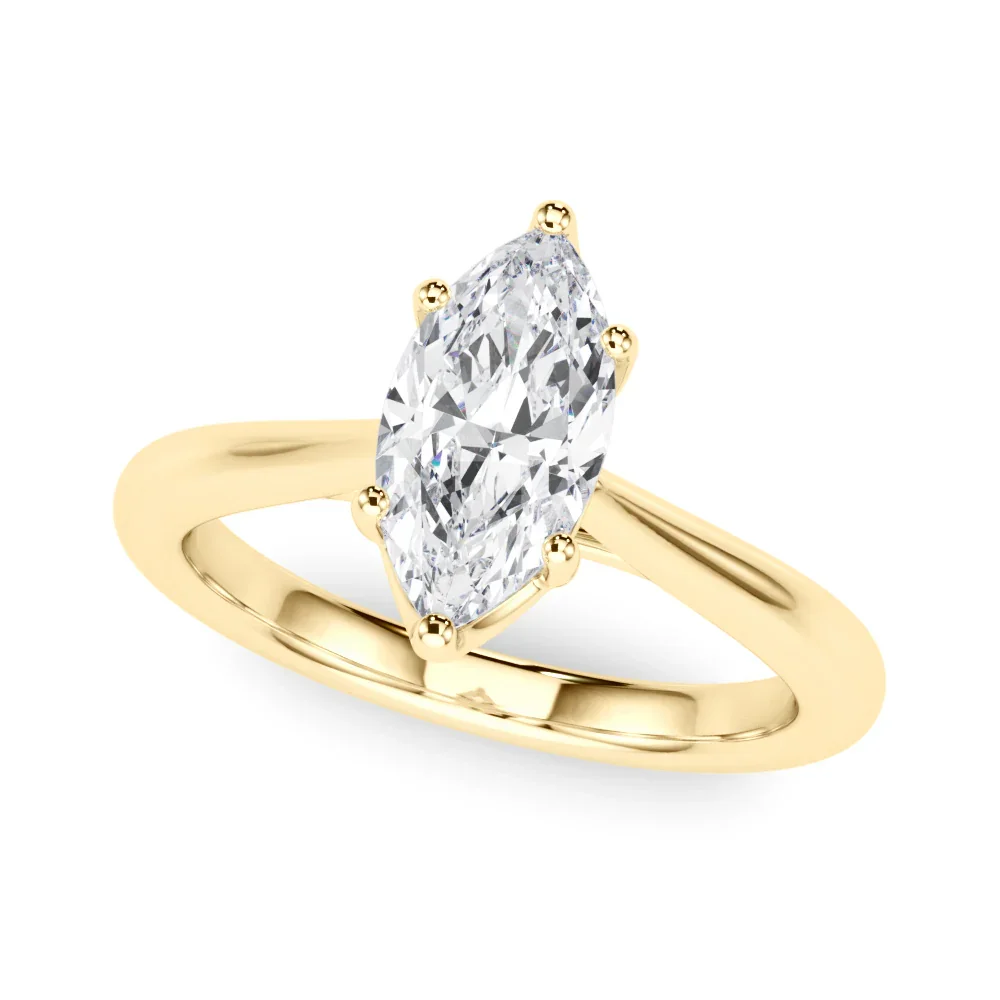 Marquise Solitaire Setting - Image 2