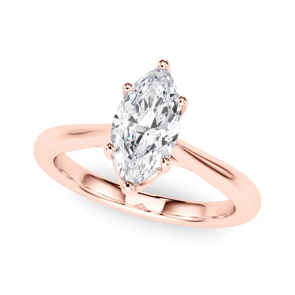 Marquise Solitaire Setting - Image 3