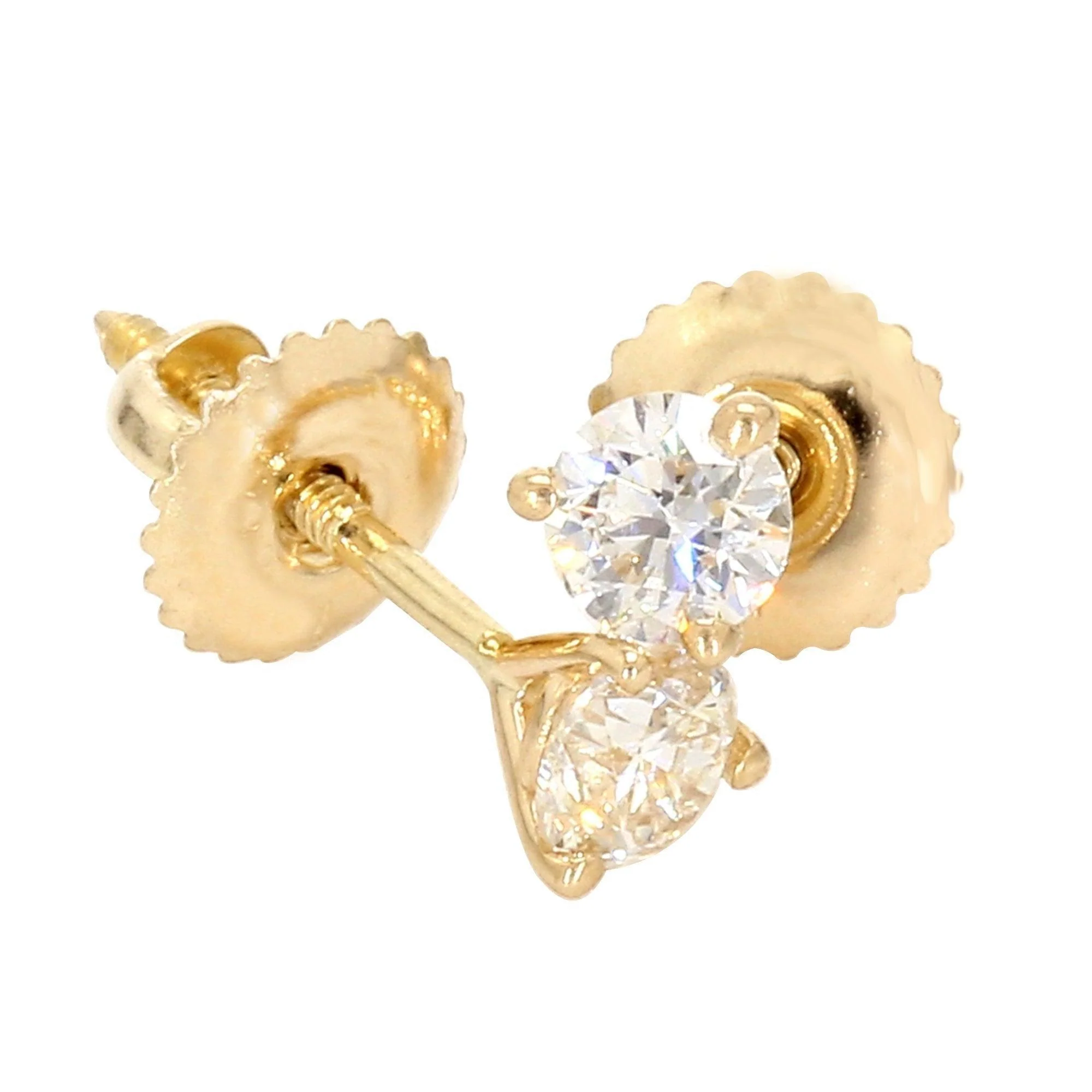 Martina Earrings 1.00 Ct. T.W. IGI Certified - Image 8