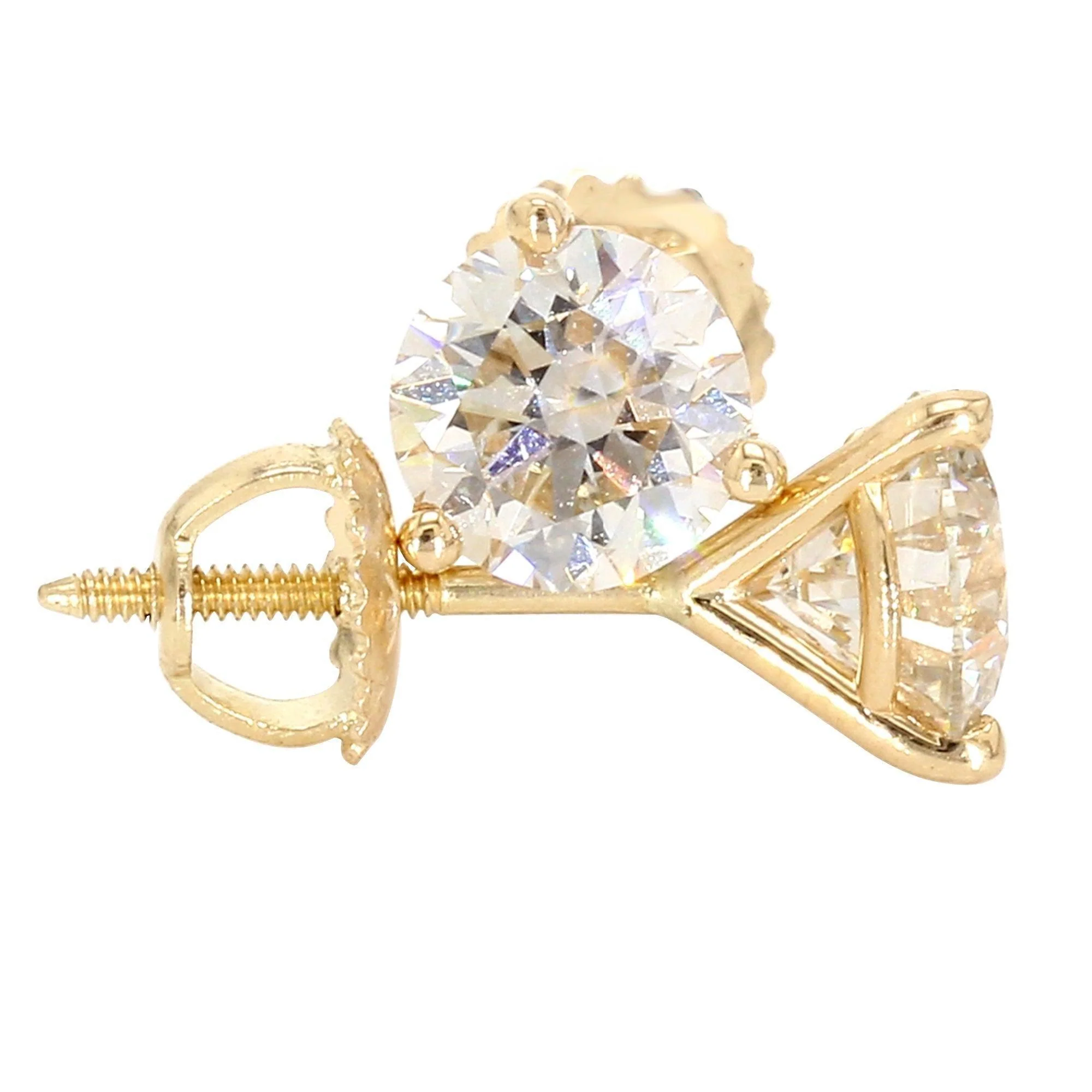 Martina Earrings 2.00 Ct. T.W. IGI Certified - Image 4