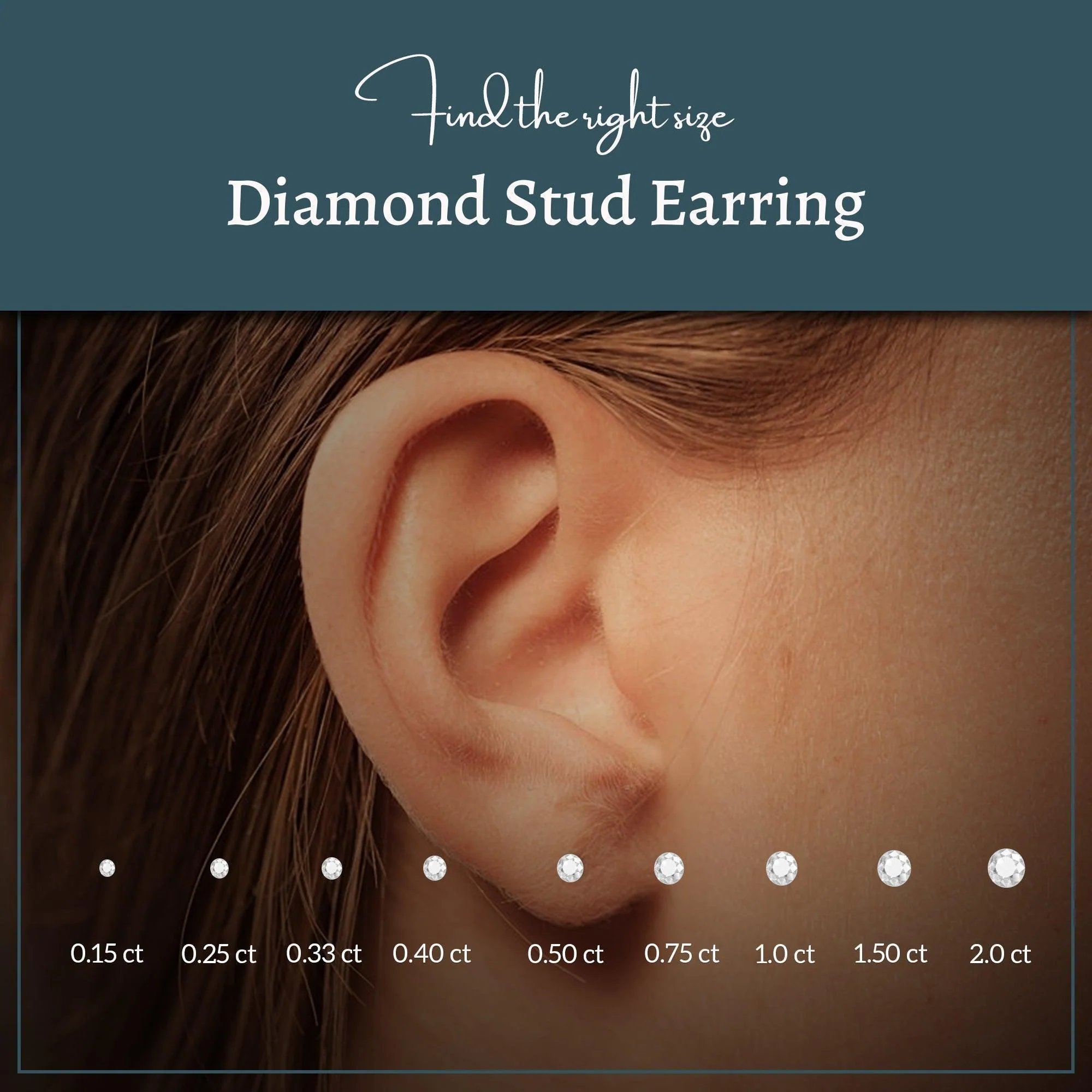 Martina Earrings 2.00 Ct. T.W. IGI Certified - Image 5
