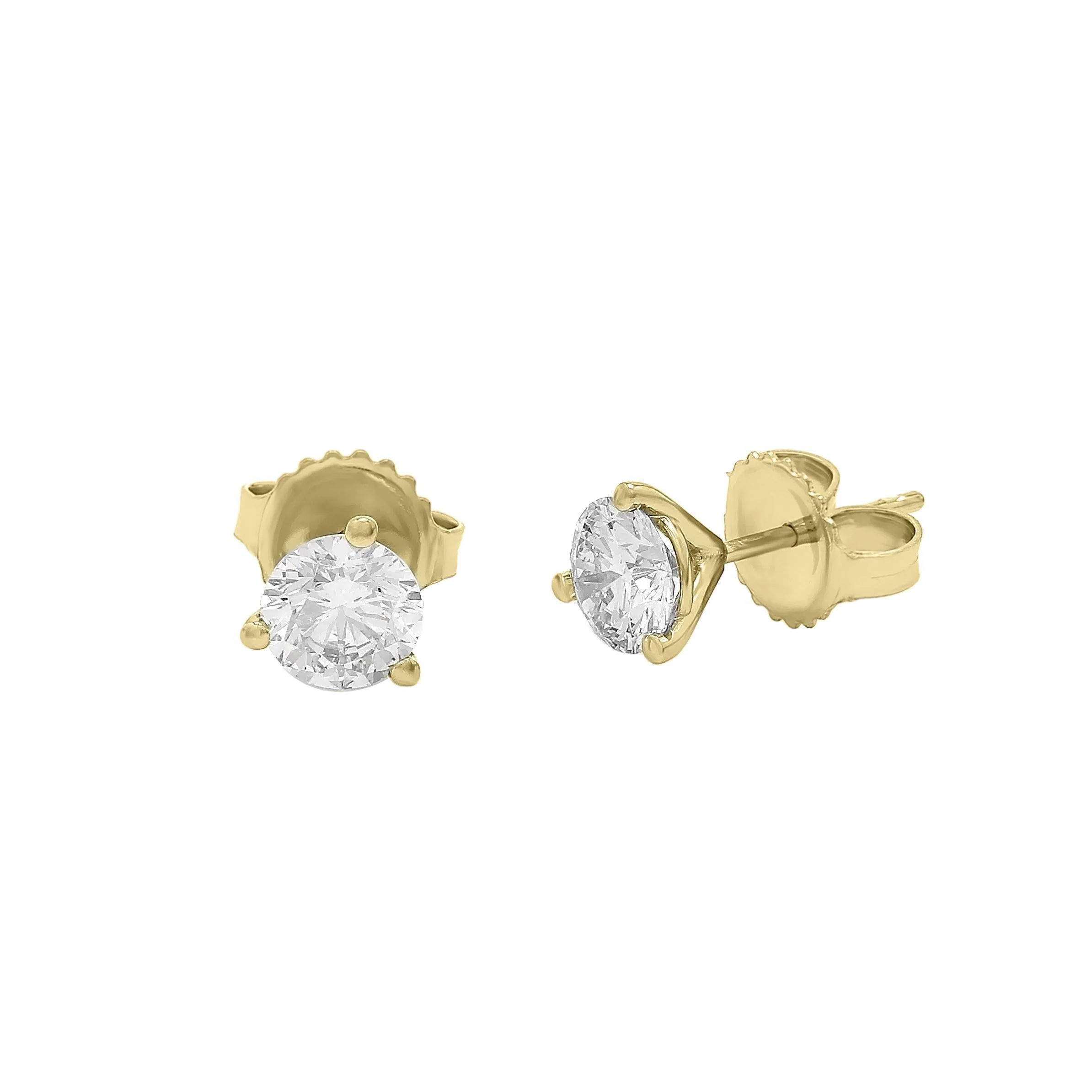 Ethel Earrings 1 1/4Ctw IGI Certified J-K - Image 2