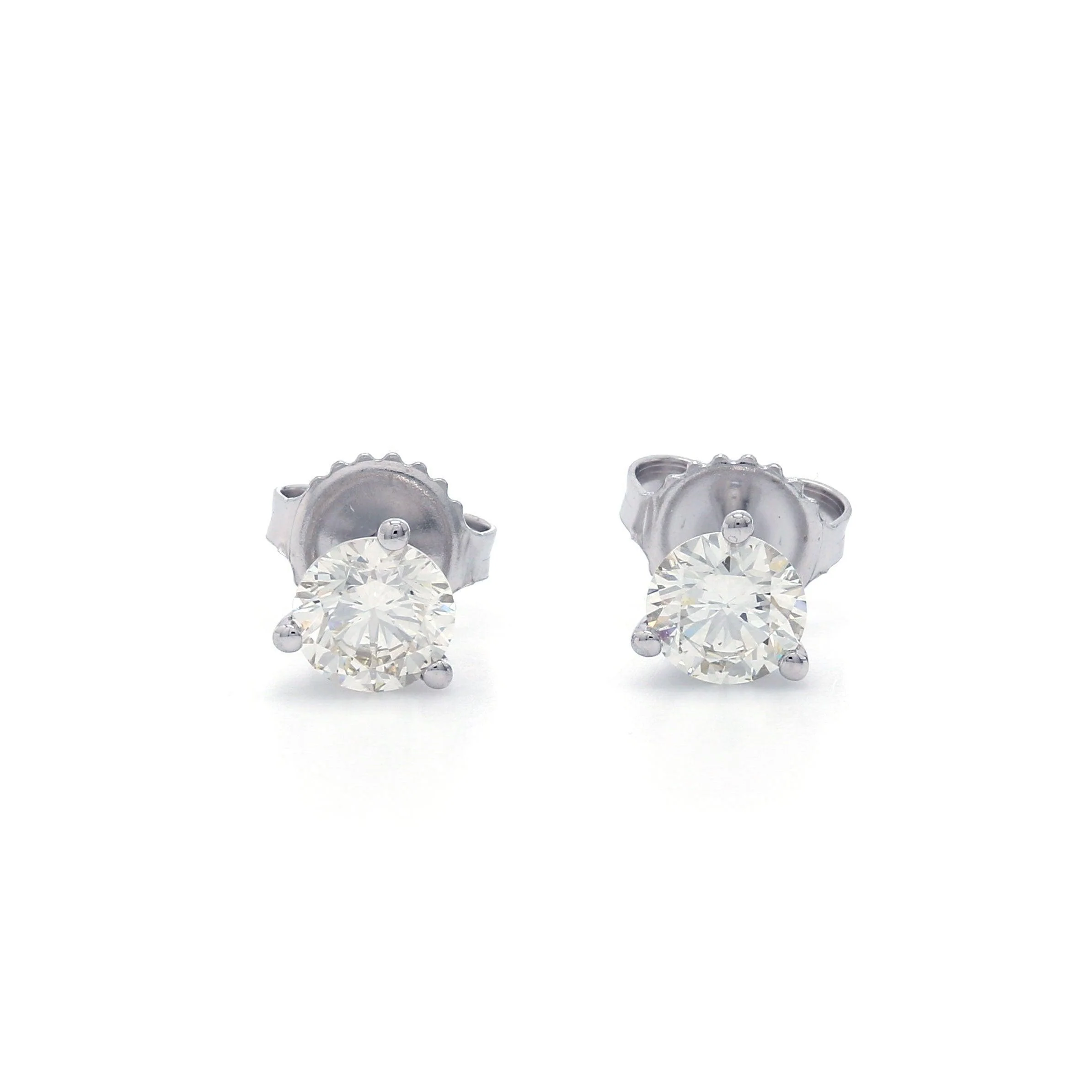 Ethel Earrings 1 1/4Ctw IGI Certified J-K - Image 4