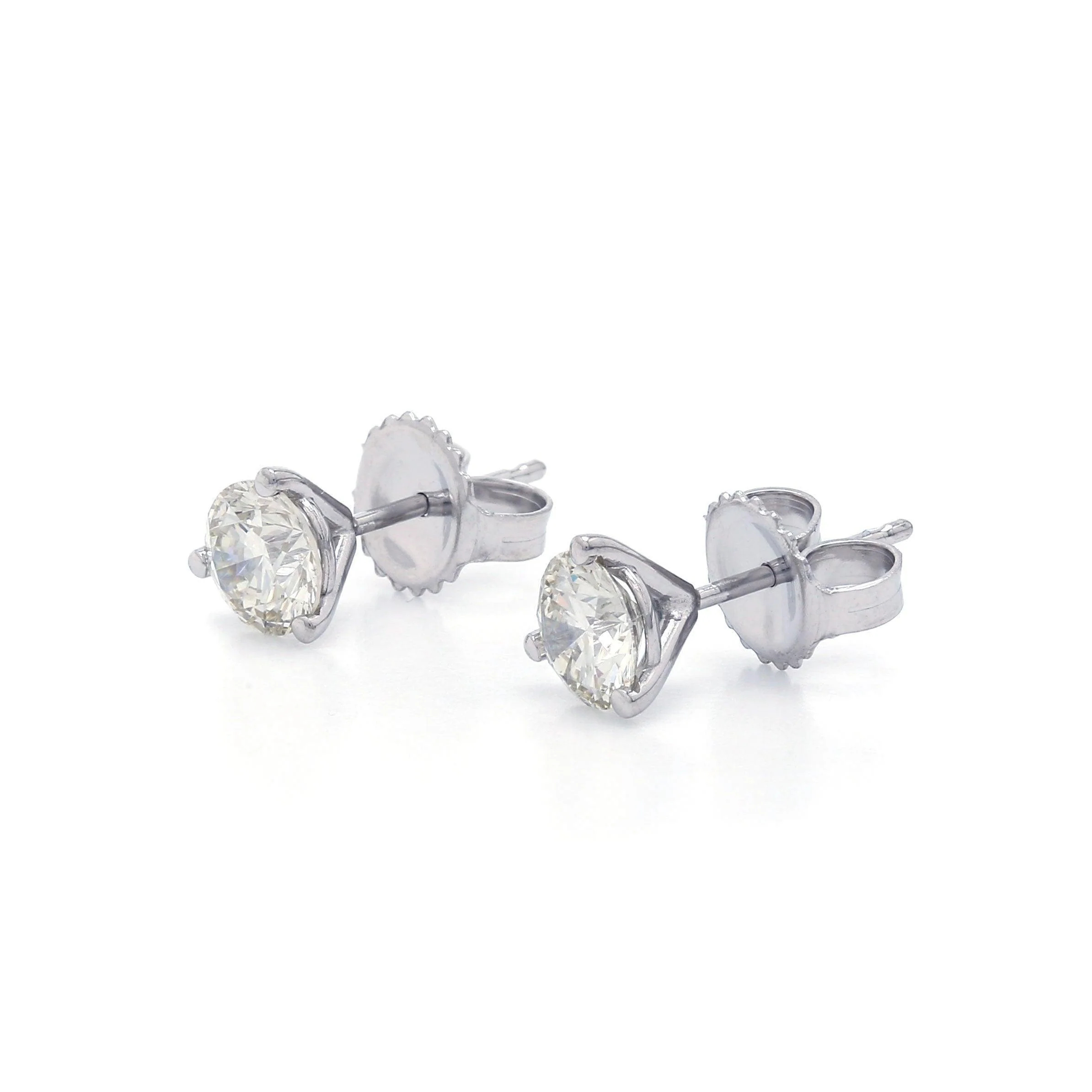 Ethel Earrings 1 1/4Ctw IGI Certified J-K - Image 5